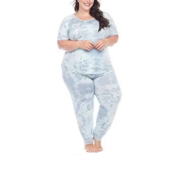 Honeydew jersey pajama set  - Picture 1 of 5